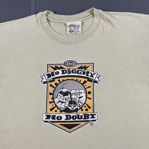 Vintage 90s Blunt Skateboards Green T-Shirt Sz XL Made In USA Skate Faded Grunge